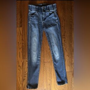 [Apt. 9] Women’s Size 4 Straight Striped Mid Rise Tummy Control Jeans Flawed